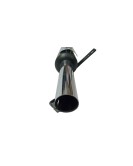 Royal Enfield Classic 350cc 500cc Black & Chrome Exhaust Silencer     	