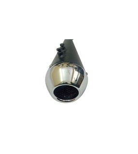 AEW Wild Boar Royal Enfield GT Continental Exhaust Silencer Black 