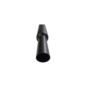 Royal Enfield Bullet 350cc 500cc Silencer Big Punjab Empty Black