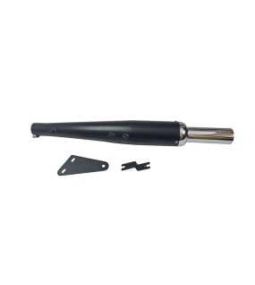 Royal Enfield Classic 350cc 500cc Goldstar Wild Boar Black Exhaust Silencer