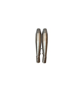 Royal Enfield Interceptor 650 Red Rooster Exhaust Silencer SS  