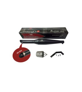 Royal Enfield Classic 500cc Red Rooster SS Exhaust Silencer Black &amp; DB Killer   