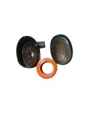 Royal Enfield Early Model Raw Oval Air Filter Box Complete