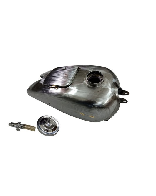 Bare Metal Raw Steel Petrol Fuel Gas Tank BMW R71 Motorcycle