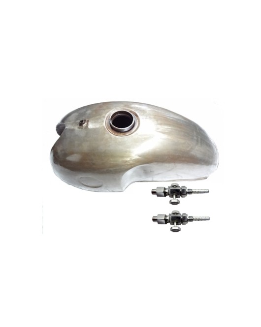 Benelli Mojave Cafe Racer 260 360 Petrol Fuel Gas Tank with Pair of Brass Tap + Monza Cap