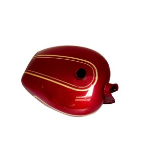 Royal Enfield Fuel Tank 25 Liters With Gold Hand Paint Lining 