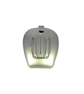 Royal Enfield Fuel Tank 22 L In Silver With Chrome Grill And Hand Paint Lining
