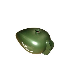 Royal Enfield Battle Green Army Deluxe Petrol Tank