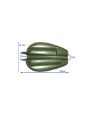 Royal Enfield Battle Green Army Deluxe Petrol Tank