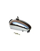 Royal Enfield Bullet Custom Deluxe Petrol Tank Chromed Black
