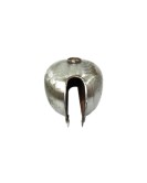 Royal Enfield Interceptor Raw Steel Petrol Tank Reproduction