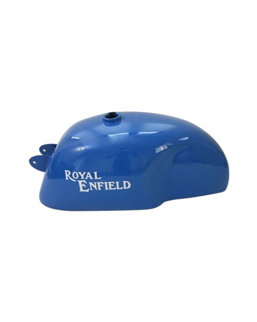 Royal Enfield Cafe Racer Blue Painted 4 Gallon Petrol Tank