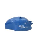 Royal Enfield Cafe Racer Blue Painted 4 Gallon Petrol Tank