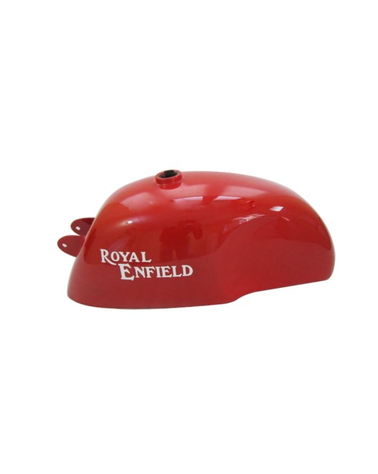 Royal Enfield Cafe Racer Bright Red Painted Petrol Tank