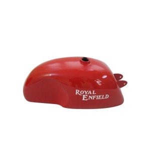 Royal Enfield Cafe Racer Bright Red Painted Petrol Tank