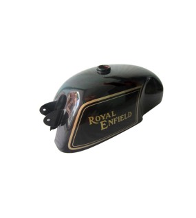 Royal Enfield Cafe Racer Black Painted 4 Gallon Petrol Tank