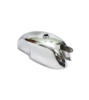 Royal Enfield Brand New Cafe Racer 4 Gallon Chrome Petrol Tank