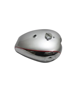 BSA Goldstar DBD32 DBD34 Gas Fuel Petrol Tank Chromed Silver Painted with Cap