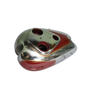 Ariel 500cc Red Hunter Gas Fuel Petrol Tank Chromed And Painted Red