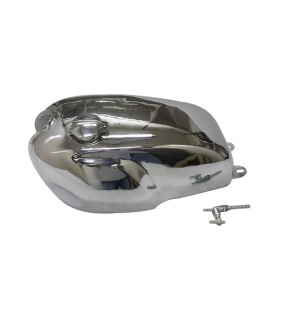 Honda CB XS Manx Style Cafe Racer Gas Fuel Petrol Tank Chrome