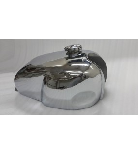 Honda CB XS Manx Style Cafe Racer Gas Fuel Petrol Tank Chrome