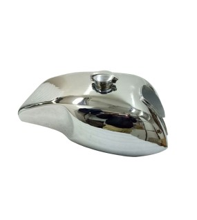 Honda CB400 Cafe Racer Chrome Gas Fuel Petrol Tank W Monza Cap