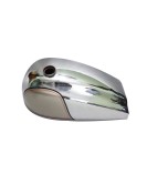 Norton Dominator Wideline Steel Gas Fuel Petrol Tank Chrome + Paint Model
