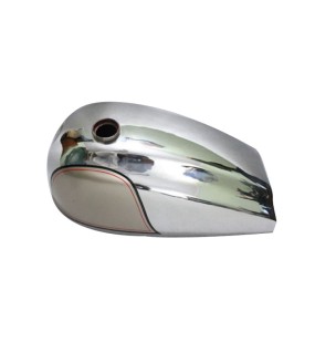 Norton Dominator Wideline Steel Gas Fuel Petrol Tank Chrome + Paint Model