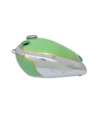 Vintage BSA B31 Model Green Painted Chromed Petrol Tank With Speedometer Cavity