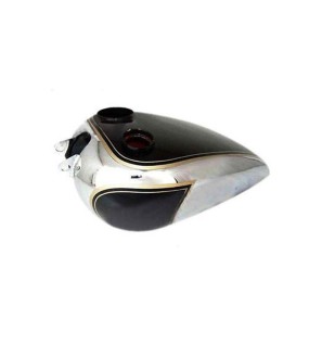 BSA Motorcycle C10 C11 Black Painted Chromed Petrol Tank
