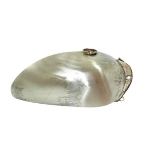 Vintage Royal Enfield Interceptor Raw Steel Petrol Tank Reproduction