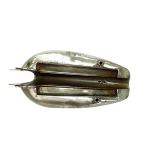 Vintage Royal Enfield Interceptor Raw Steel Petrol Tank Reproduction