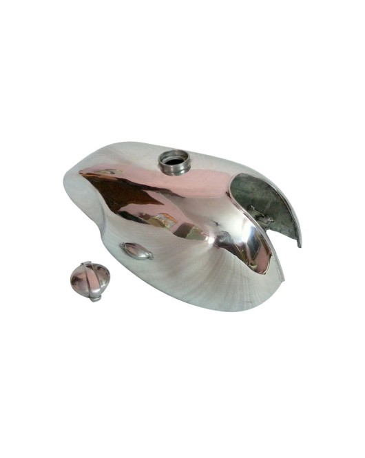 Yamaha SR500 Manx Style Chromed Gas Fuel Petrol Tank Polished