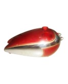 Old BSA 250cc Post War C10 11 12 Replica Gas Fuel Petrol Tank With Gauge Cavity