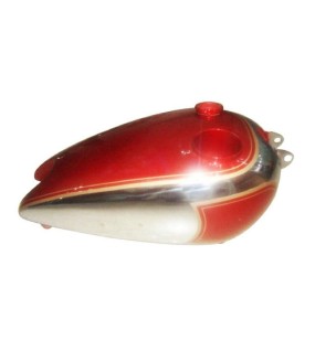 Old BSA 250cc Post War C10 11 12 Replica Gas Fuel Petrol Tank With Gauge Cavity