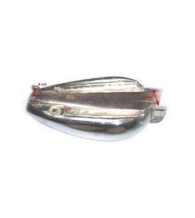Early 1950s-60s Chromed Petrol Tank Brand New For Royal Enfield Motorcycles