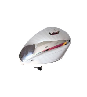 Royal Enfield Custom Chopper Bobber Peanut Wassell Gas Fuel Petrol Tank Chrome