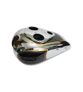 Ariel Square Four 4F Gas Fuel Petrol Tank Painted And Chrome Plated