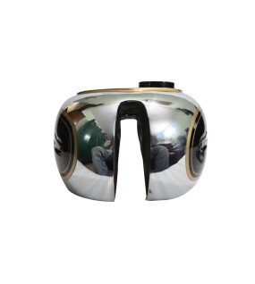 Ariel Square Four 4F Gas Fuel Petrol Tank Painted And Chrome Plated