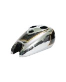 Ariel 500cc Red Hunter Gas Fuel Petrol Tank Chromed And Painted Black