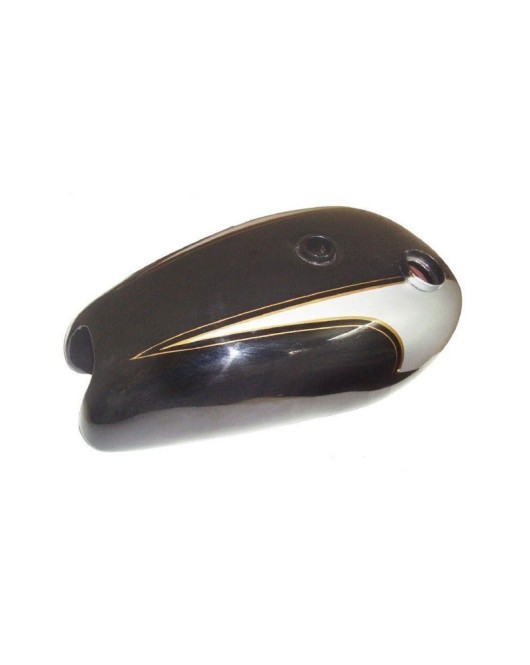 Vintage Triumph Trophy New Petrol Fuel Tank Silver And Black