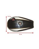 Vintage Triumph Trophy New Petrol Fuel Tank Silver And Black