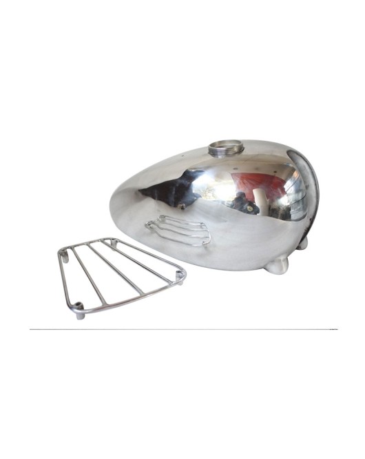 Triumph T120 TR6 T140 TR7 Trophy Bonneville Oil Gas Fuel Petrol Tank Chrome