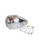 Triumph T120 TR6 T140 TR7 Trophy Bonneville Oil Gas Fuel Petrol Tank Chrome