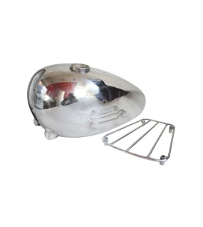 Triumph T120 TR6 T140 TR7 Trophy Bonneville Oil Gas Fuel Petrol Tank Chrome
