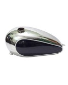 Triumph TR6 T120 Custom Chopper Bobber Motorcycle Gas Fuel Petrol Tank Black