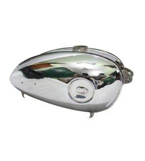 BSA C10 C11 C12 C11G 250cc Plunger Model Gas Fuel Petrol Tank Chromed