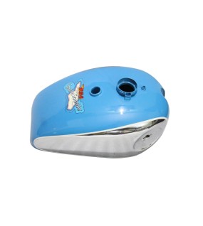BSA Goldstar Catalina Scrambler Gas Petrol Tank Chrome Plated &amp; Blue Painted