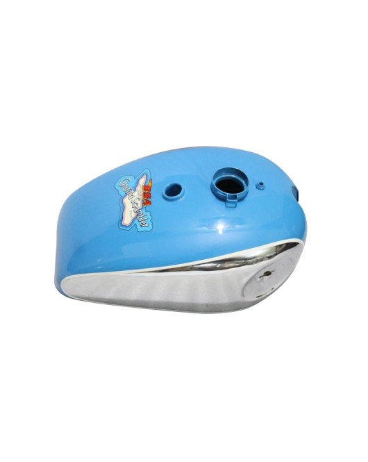 BSA Goldstar Catalina Scrambler Gas Petrol Tank Chrome Plated & Blue Painted