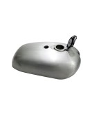 BSA Spitfire A65 2 Gallon Gas Fuel Petrol Tank Raw Steel Iron - With Fuel Cap